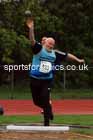 Shot Putt, 2026 North Eastern Track and Field Champs, Shildon, County Durham. Photo: David T. Hewitson/Sports for All Pics
